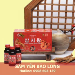 NƯỚC HỒNG SÂM LINH CHI HÀN QUỐC KGS 100ML*10 CHAI - Ảnh 2
