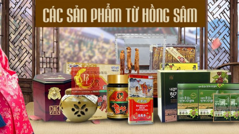 Top 5 sản phẩm hồng sâm bán chạy nhất thị trường hiện nay