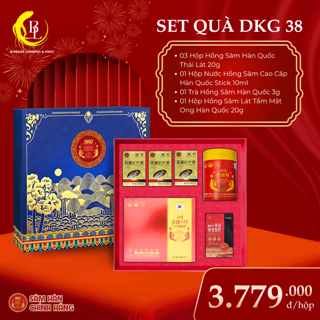 SET QUÀ SÂM HÀN QUỐC DKG.38